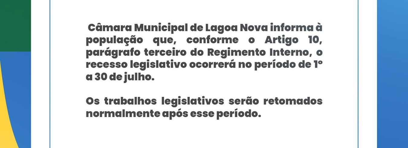 COMUNICADO IMPORTANTE!