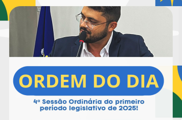 ORDEM DO DIA