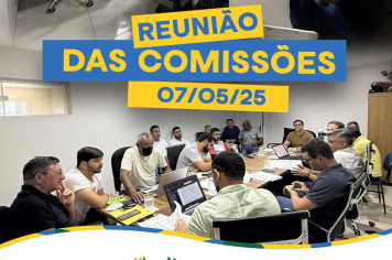 REUNIÃO DAS COMISSÕES
