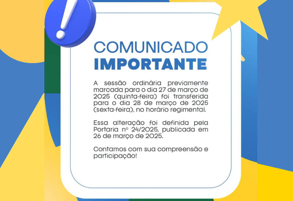 COMUNICADO IMPORTANTE!